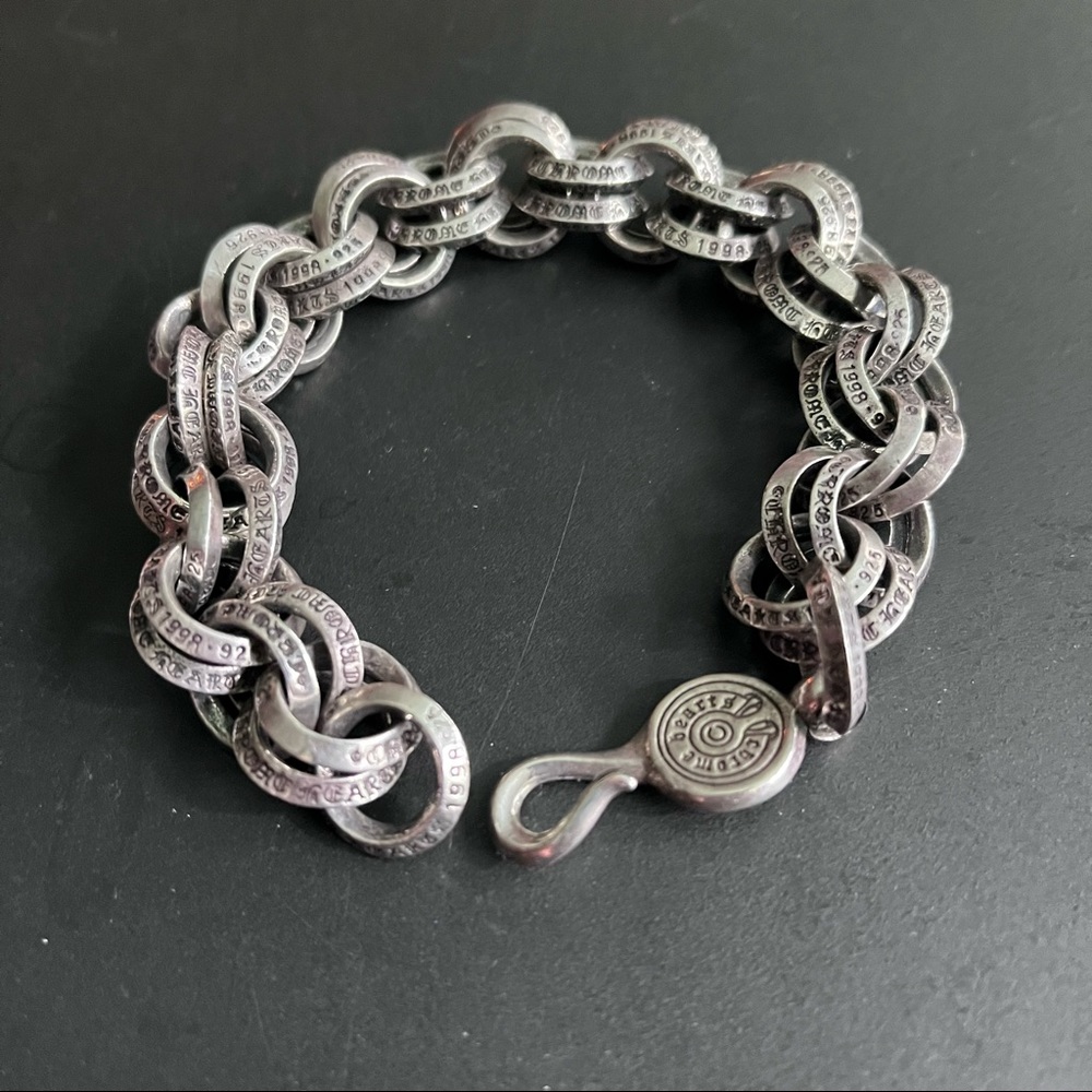 Chrome Hearts Double Link Mens Braclet